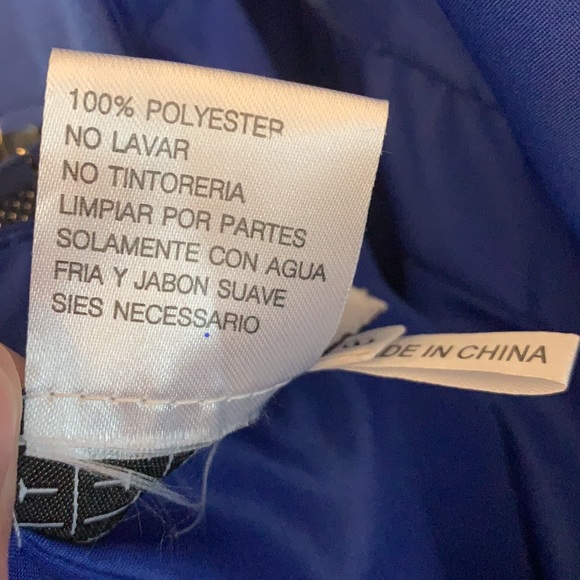 IEENA for Mac Duggal Blue Dress - Picture 5 of 7